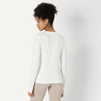 Amazon Essentials Women'S Active Soft Cotton Regular Fit Crewneck Long Sleeve Lightweight Yoga Workout T-Shirt