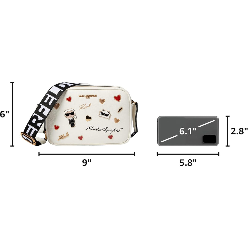 Karl Lagerfeld Paris Maybelle Pin Crossbody