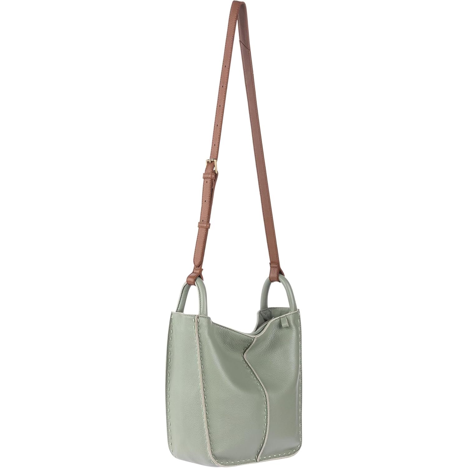 The Sak Los Feliz Crossbody Purse - Women's Leather Handbag For Everyday & Travel - Cross Body With Adjustable Shoulder Strap