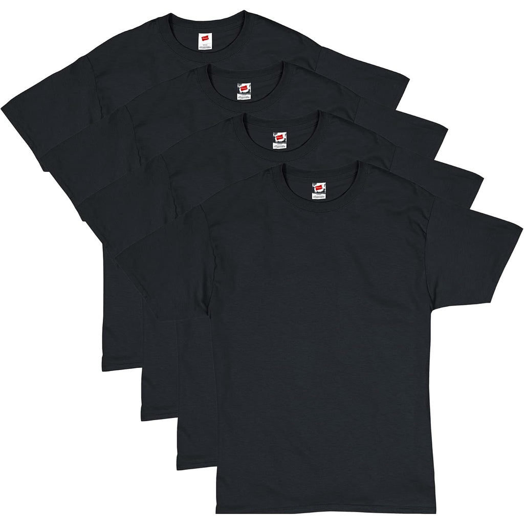 Hanes Men'S T-Shirt Pack - 4 Or 6 Pack - Essential-T Crewneck Cotton T-Shirts - Everyday Men'S Clothing - Big & Tall