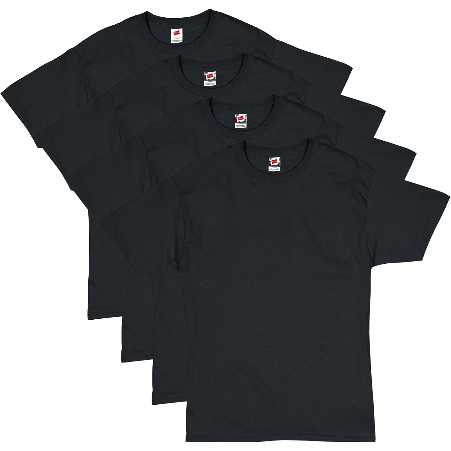 Hanes Men'S T-Shirt Pack - 4 Or 6 Pack - Essential-T Crewneck Cotton T-Shirts - Everyday Men'S Clothing - Big & Tall