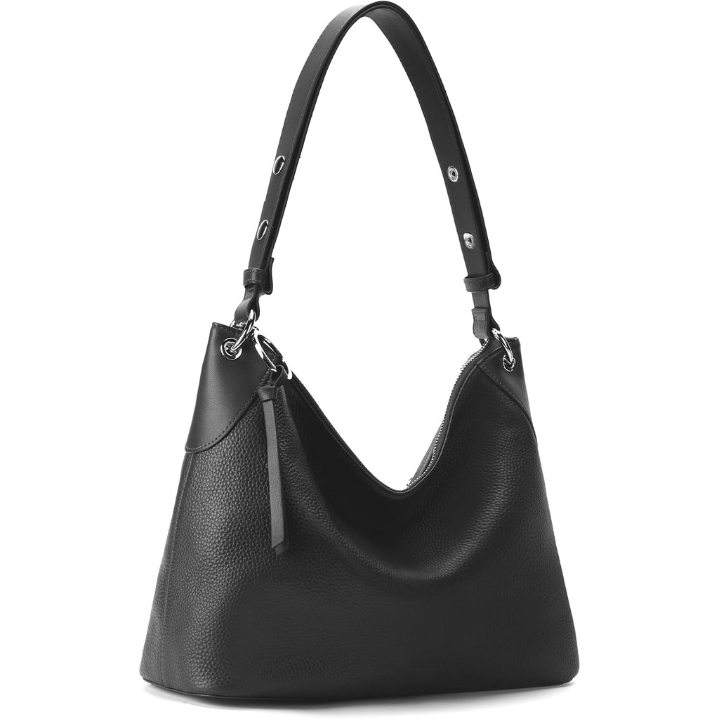 Befen Genuine Leather Hobo Bags For Women Trendy Crossbody Purses Soft Real Leather Shoulder Hanbags With Adjustable Strap