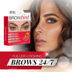 Ardell Brow Tint Kit, Medium Brown Eyebrow Tint Dye, Brow Color, 1 Pack | Enhances Brows With Natural Extracts, Complete Long-Lasting Colors For Fuller, More Defined Eyebrows, Lasts Up To 2 Weeks