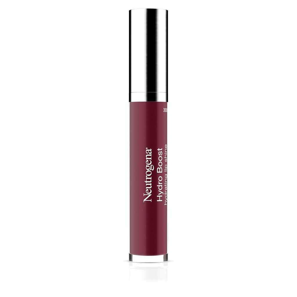 Neutrogena Hydro Boost Moisturizing Lip Gloss, Hydrating Non-Stick And Non-Drying Luminous Tinted Lip Shine With Hyaluronic Acid To Soften And Condition Lips, 100 Soft Mulberry, 0.10 Oz