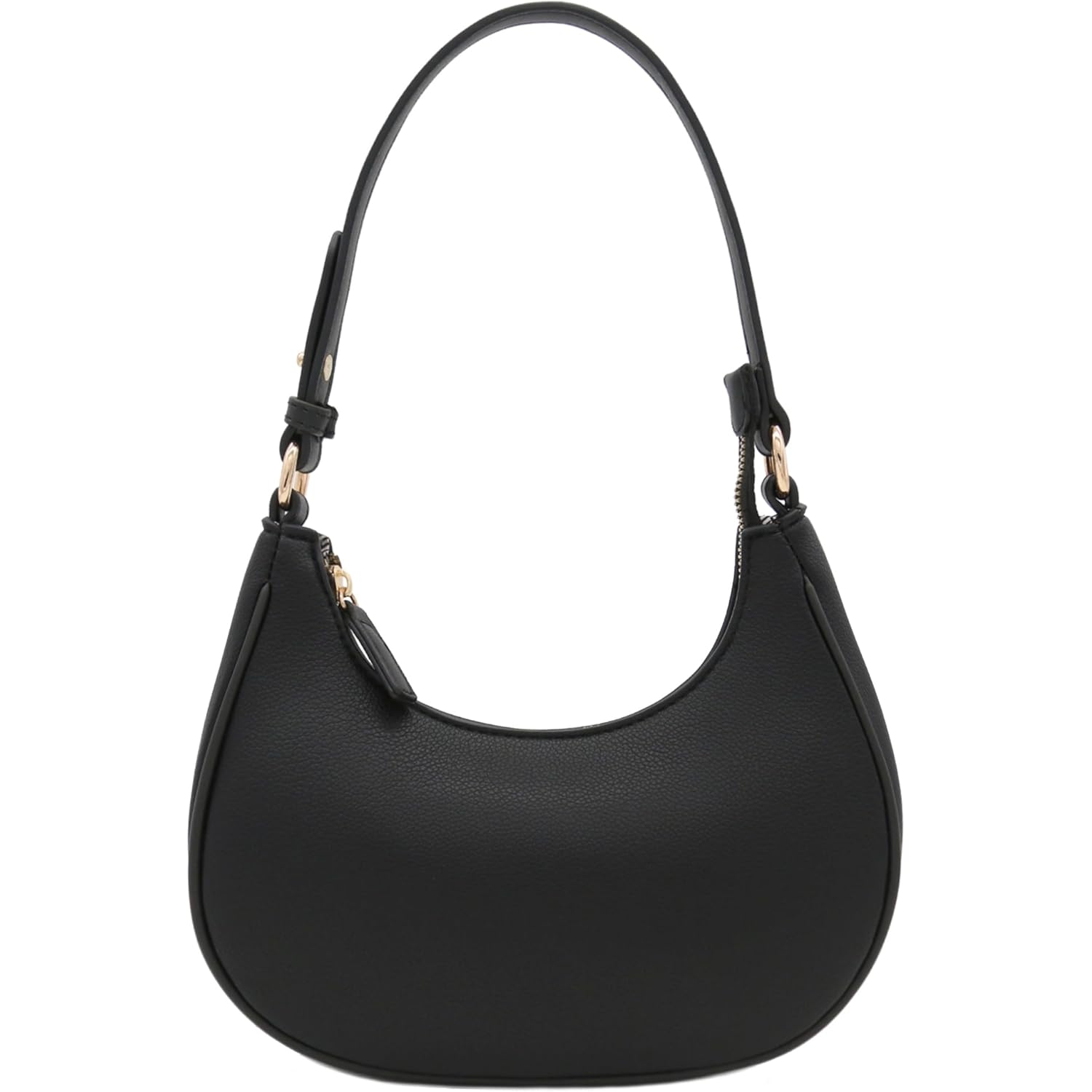 FashionPuzzle Small Crescent Shoulder Bag Underarm Purse