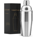 LUCKYGOOBO Cocktail Shaker,24 oz Martini Shaker,Drink Shaker Built-in Strainer,Professional Stainless Steel Margarita Mixer,Bartender Kit Gifts.