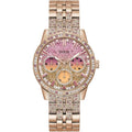 Guess Ladies Sport Multifunction Duotone Crystal 40Mm Watch