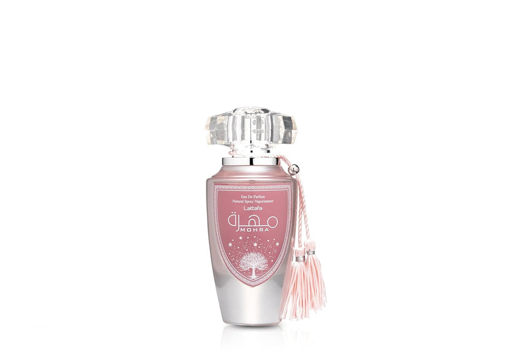 Lattafa Mohra Silky Rose for Women Eau de Parfum Spray, 3.4 Ounce / 100 ml