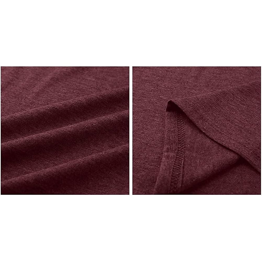 KKG Tops Tunics for Women to Wear with Leggings, Casual Loose Fit V Neck Short/Long Sleeves T Shirt