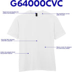 Gildan Adult Softstyle Cvc Short Sleeve T-Shirt, Style G67000, Multipack