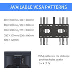 Suptek Ceiling Tv Mount Fits Most 26-65 Inch Lcd Led Plasma Panel Display With Max Vesa 400X400Mm Loaded Up To 45Kg/100Lbs Height Adjustable Mc4602