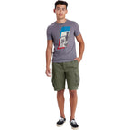 Unionbay Men'S Survivor Belted Cargo Short-Reg And Big & Tall Sizes