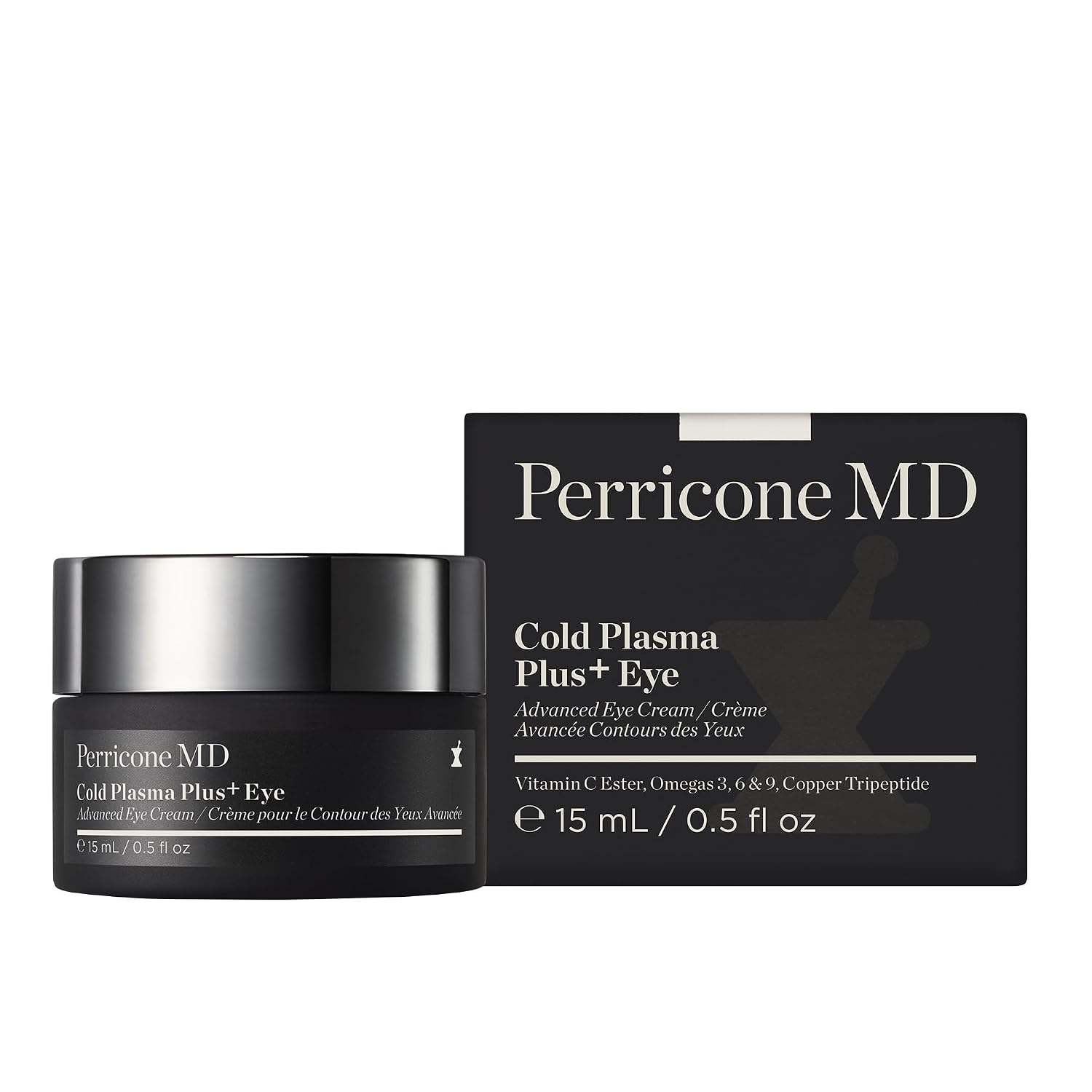 Perricone Md Cold Plasma Plus+ Advanced Eye Cream – Anti-Aging Eye Cream For Dark Circles, Puffiness & Wrinkles – Hydrating, Firming Eye Treatment With Peptides & Vitamin C – 0.5 Fl Oz