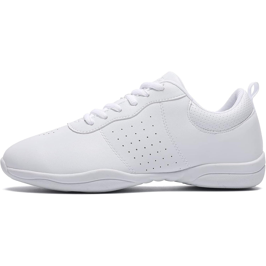 Cheer Shoes Girls White Dance Shoes Youth Cheerleading Sports Training Athletic Comfortable Shoes Flats Girl