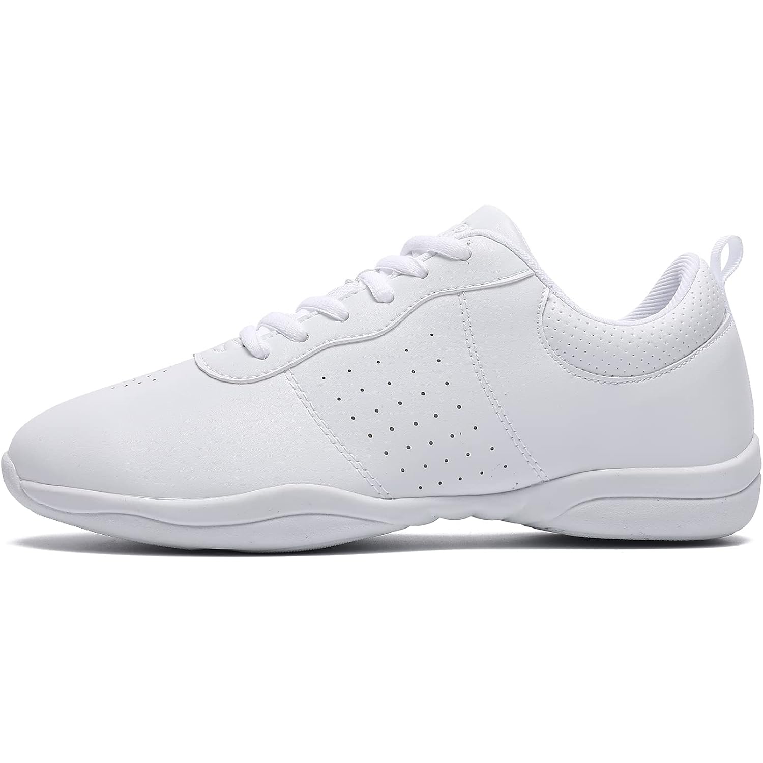 Cheer Shoes Girls White Dance Shoes Youth Cheerleading Sports Training Athletic Comfortable Shoes Flats Girl