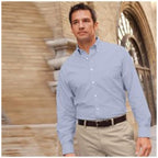 Van Heusen Men'S Regular Fit Oxford Solid Buttondown Collar Dress Shirt