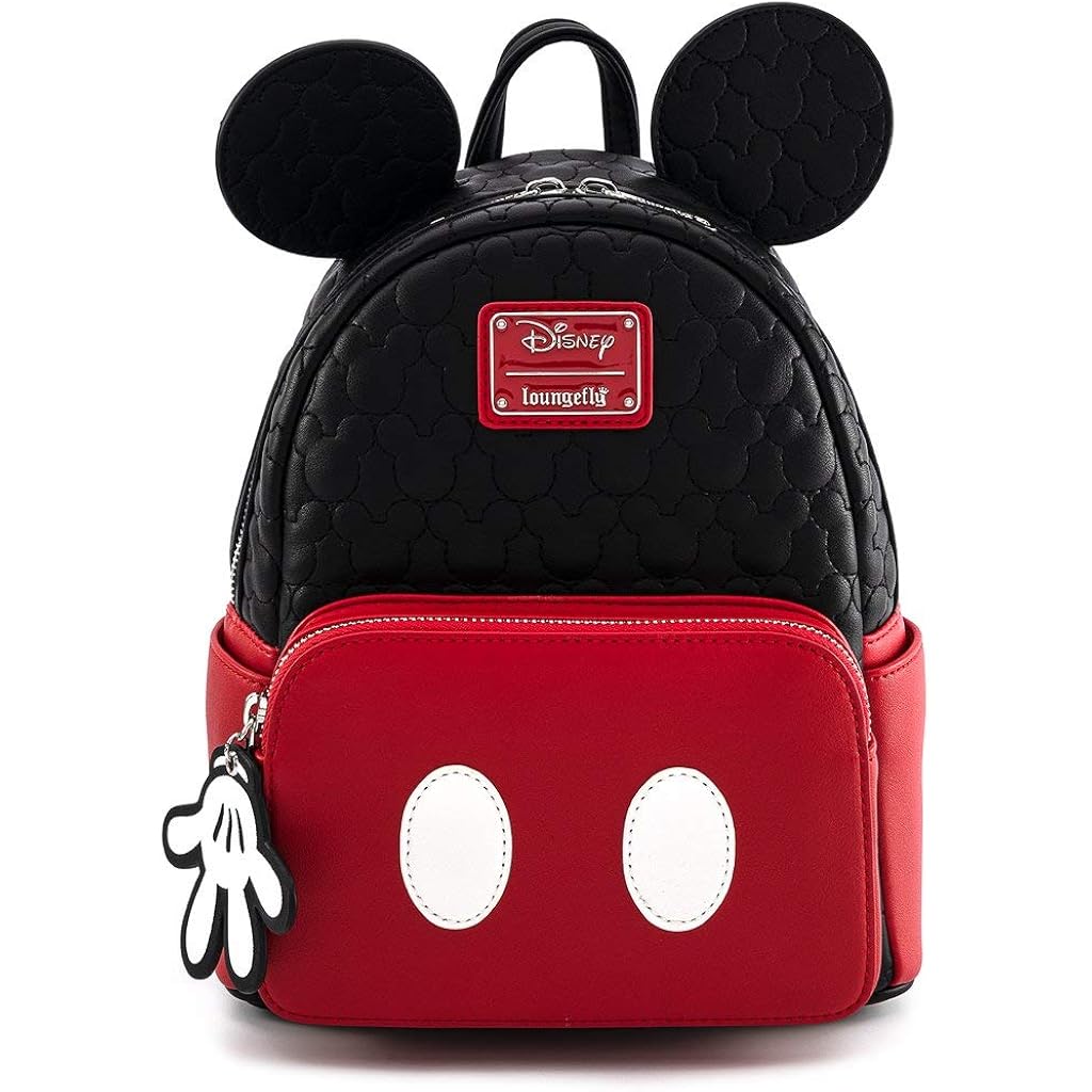 Loungefly Disney Mickey Mouse Quilted Cosplay Mini Backpack