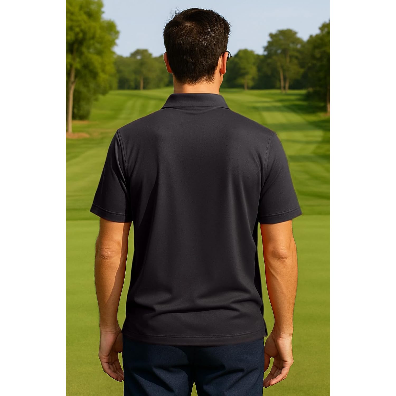 Golf Shirts For Men Regular And Big And Tall Size Golf Polos Dry Fit Mens Polo Shirts Short Sleeve