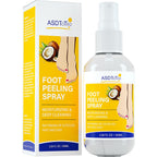 Instant Foot Peeling Spray- Coconut Foot Peeling Spray Instantly Remove Dead Skin, Hydrate & Nourish. Exfoliate Dry, Rough Skin- 4 fl.oz