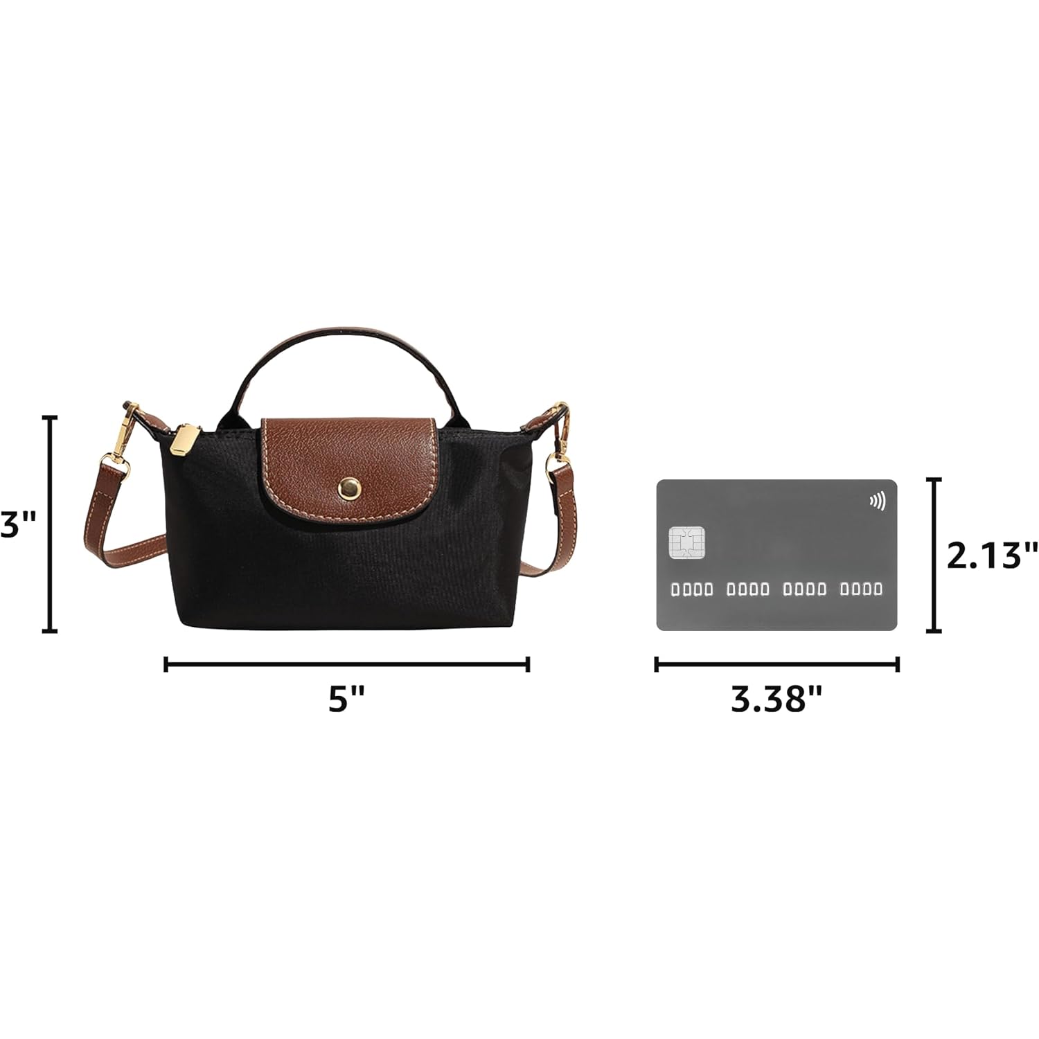 Fashion Mini Crossbody Bag, Handbags Purses With Adjustable Strap For Women, Ladies Shoulder Totes Bag