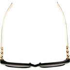 Nine West Women's Katia Sunglasses Square, Black, 55mm Black