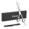 Professional Thinning Shears - 6.5-Inch Hair Cutting Scissors With Stainless Steel Blades, Fine Adjustment Screw For Home Salon, Barber And Hairdressing