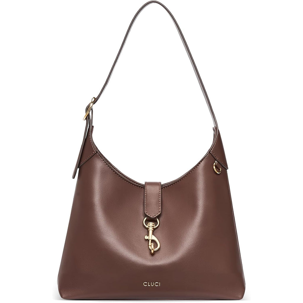 Cluci Womens Purses And Handbags, Soft Vegan Leather Hobo Bags With Adjustable Strap, Lightweight Slouchy Shoulder Bag