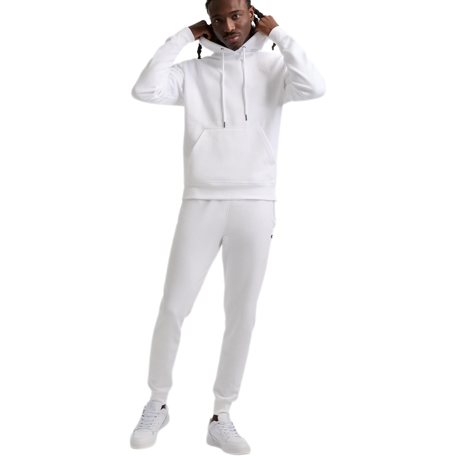 Champion Men'S Pullover Fleece Hoodie, Midweight, C Logo (Reg. Or Big & Tall)