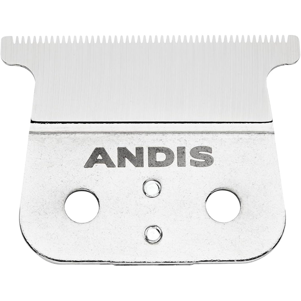 Andis T-Blade Replacement For T-Outliner, Gto, Go, And Sls Trimmers - Close Cutting, Zero Gapped, Silver