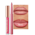 Pink Lip Liner Waterproof Lip Kit With Lip Liner and Gloss Long Lasting Pluming Smudge proof Highly Pigmented Lip Liner Set with Lipgloss (09# Pink)