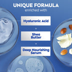 Nivea Shea Nourish Body Lotion For Dry Skin With Hyaluronic Acid, Shea Butter And Deep Nourishing Serum, 48-Hour Body Moisturizer, 33.8 Fl Oz Pump Bottle