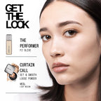 about-face THE PERFORMER Skin-Focused Foundation F2Olive – Medium Coverage, Long-Wear, Breathable & Buildable Base – Clean, Vegan, Hydrating Formula with Blue Agave & Chlorella – 1.08oz