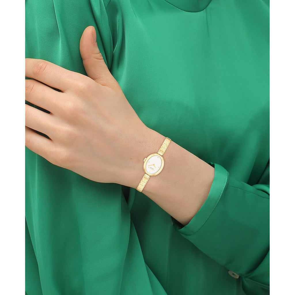 Coach Sammy Women'S 2H Quartz Watch - Jewelry-Inspired Bangle Watch - Modern And Elegant Everyday Timepiece - Gift For Her