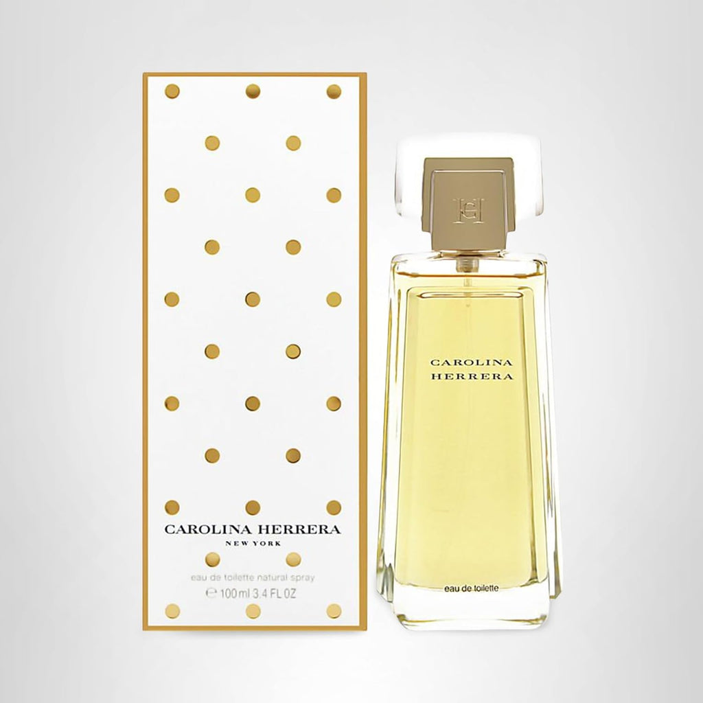 Carolina Herrera Carolina Herrera Fragrance For Women - Embodiment Of Elegance And Femininity - Top Notes Of Apricot And Orange Blossom - Floral Heart Notes - Warm Base Notes - Edt Spray - 3.4 Oz