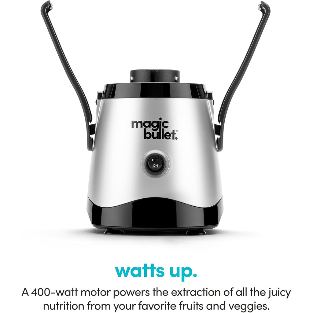 Magic Bullet Mini Juicer With Cup, Black And Silver