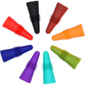 Wine Stoppers Beverage Bottle Sealer Soft Silicone Wine Bottle Stoppers Corks With Grip Top For Keeping Wine Champagne Fresh, 8 Pack