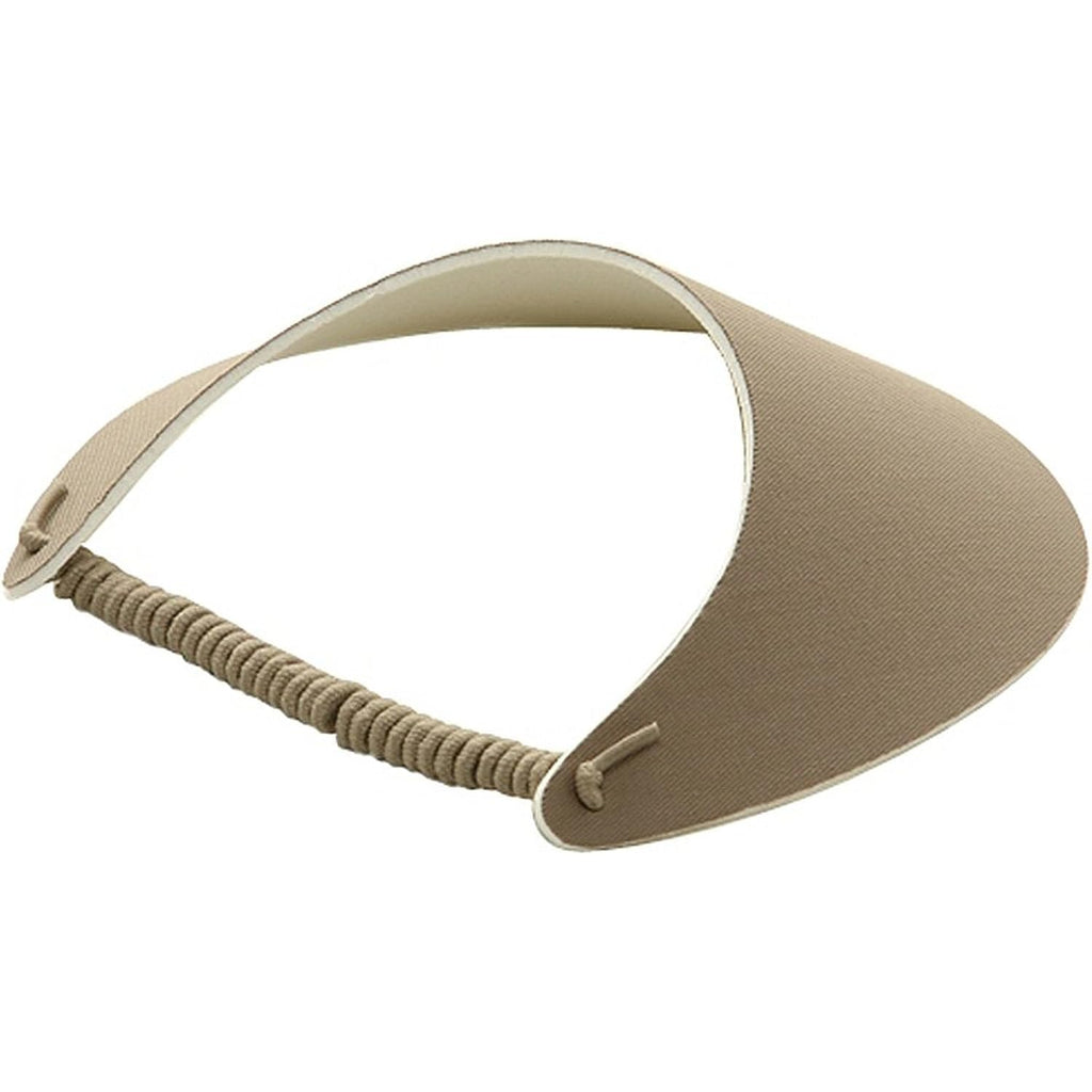 Mg Women'S Cotton Solid String Sun Visor Hat