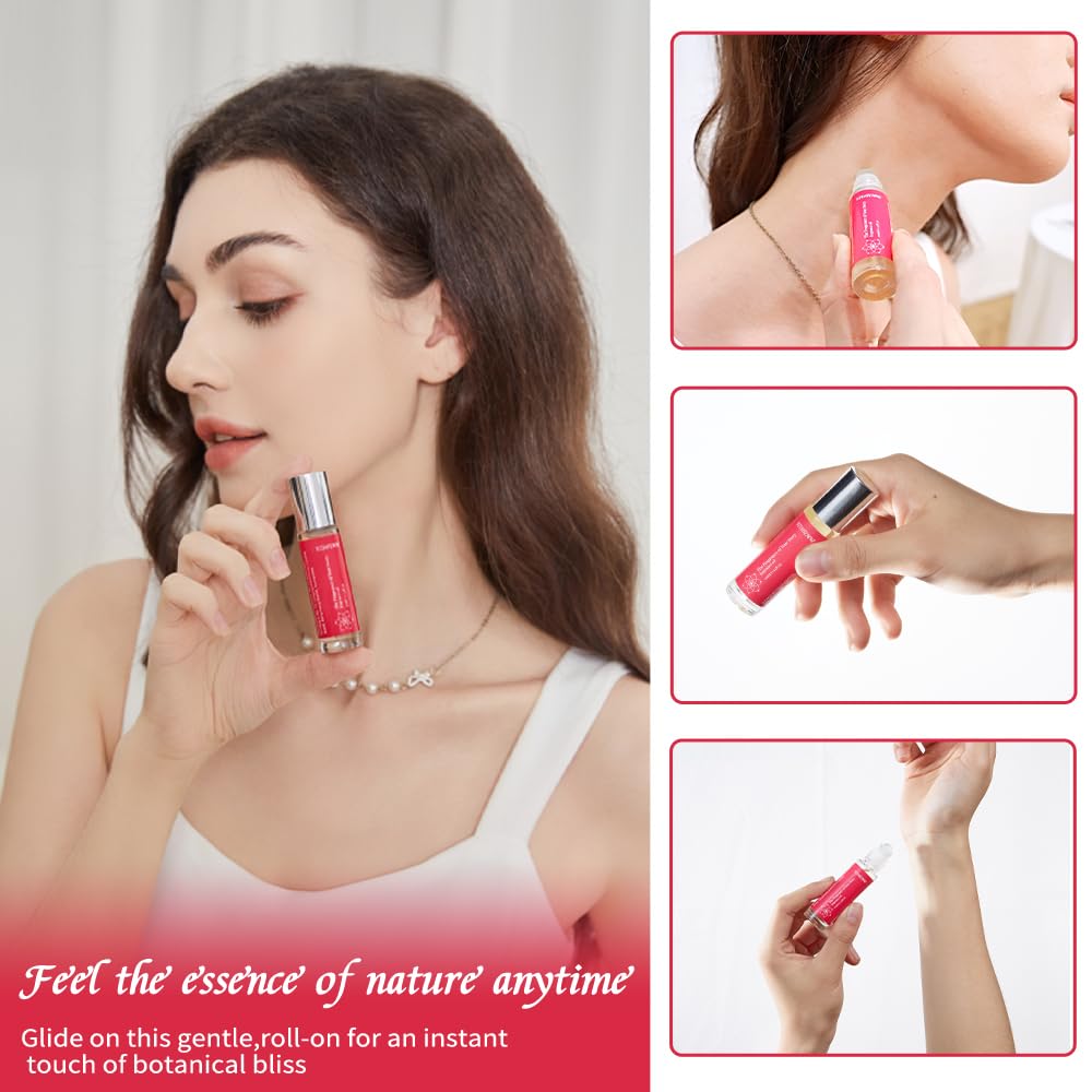 Pheromones Perfumes for Women, Long Lasting Roll On Perfume Oil, Travel Size to Amplify Your Charm and Boost Social Interactions, Attract Men with Our Premium Cologne Perfume Oil