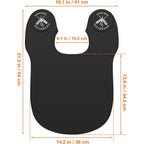 Noverlife Hair Cutting Collar, Waterproof Silicone Hair Dye Collar, Barber Hair Cutting Pad Haircut Neck Wrap For Salon