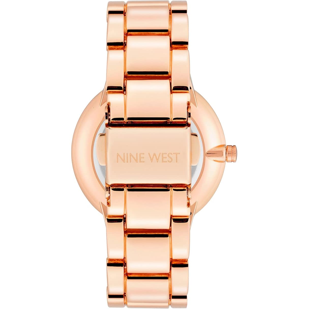 Nine West Women's Crystal Accented Bracelet Watch