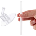 Thermos Replacement Straws For 12 Ounce Funtainer Bottle, Clear, 2 Count