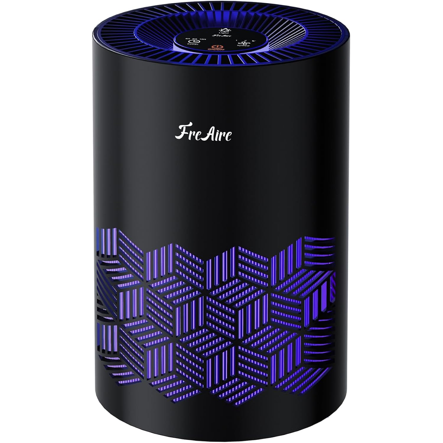 Freaire Air Purifiers For Bedroom Up To 1086 Ft², Air Purifiers For Home With Lights, Hepa Air Purifier Removes Dust Smoke Pollen Dander Smell, For Home/Pets/Bedroom