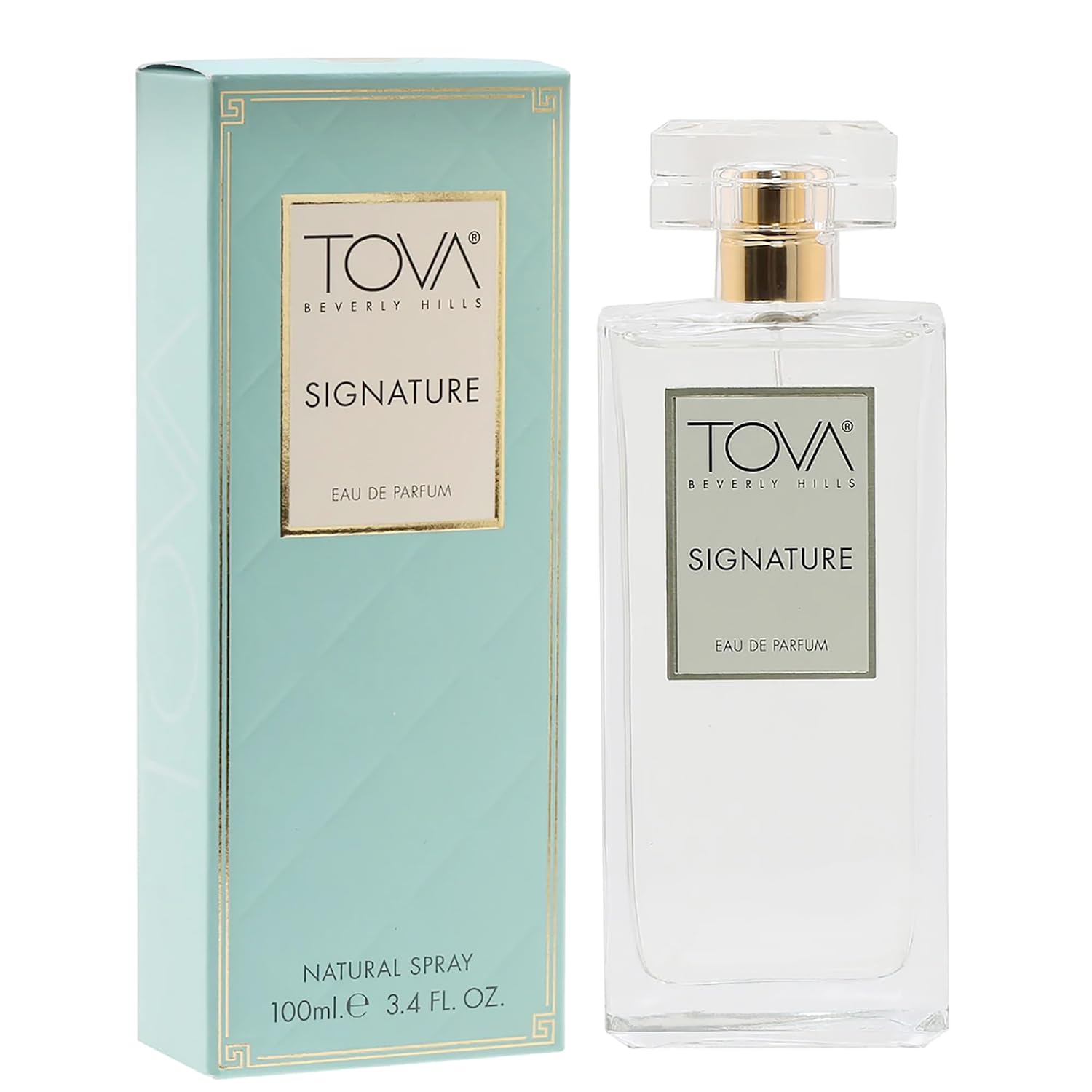 Tova Signature Eau De Parfum – Classic Bergamot Jasmine Lavender Perfume For Women – Timeless Scent – Usa-Made & Cruelty-Free – 3.4 Fl Oz