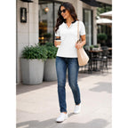 Womens Polo Shirts For Women Short Sleeve Upf 50+ Fast Dry Stretch Moisture Wicking Golf Work Shirt Collared Top