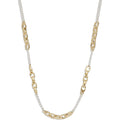 COACH Women's Signature Mixed Chain Necklace
