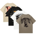 Men'S 4 Piece Y2K Graphic Tees Short Sleeve Casual Crew Neck Summer Cool T-Shirts Top