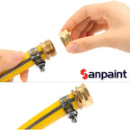 2 Pack Garden Hose End Caps With Washers, Brass Spigot Cap, 3/4" Female End Cap | Brass Spigot Cap, 3/4" Female End Cap