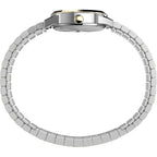 Timex Women'S Main Street 25Mm Watch - Silver-Tone Expansion Band Mother Of Pearl Dial Silver-Tone Case