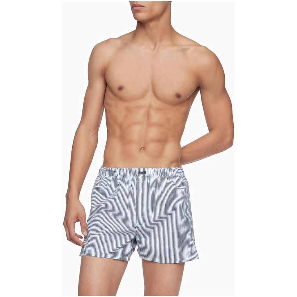 Calvin Klein Men'S Underwear Cotton Classics 3-Pack Woven Boxer