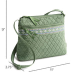 Vera Bradley Women'S Premium Cotton Original Zip Hipster Crossbody Bag